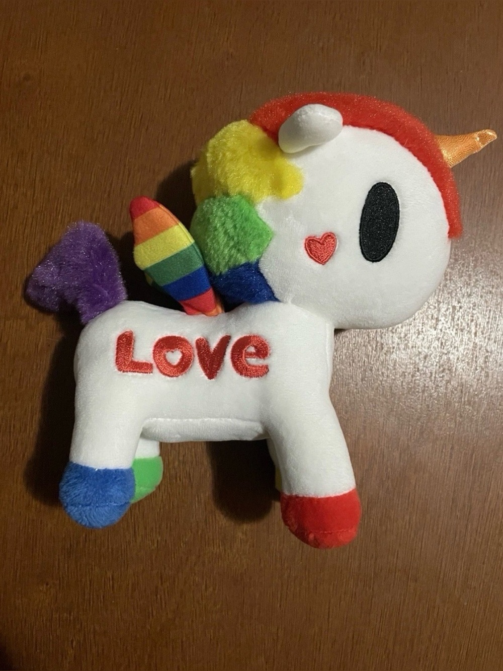 Tokidoki Rainbow Love Unicorno Unicorn Plush